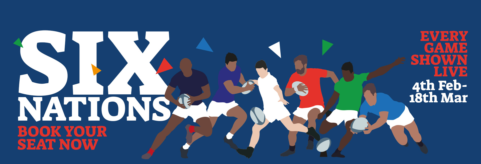 Watch Live 6 Nations Rugby at The Sun Inn