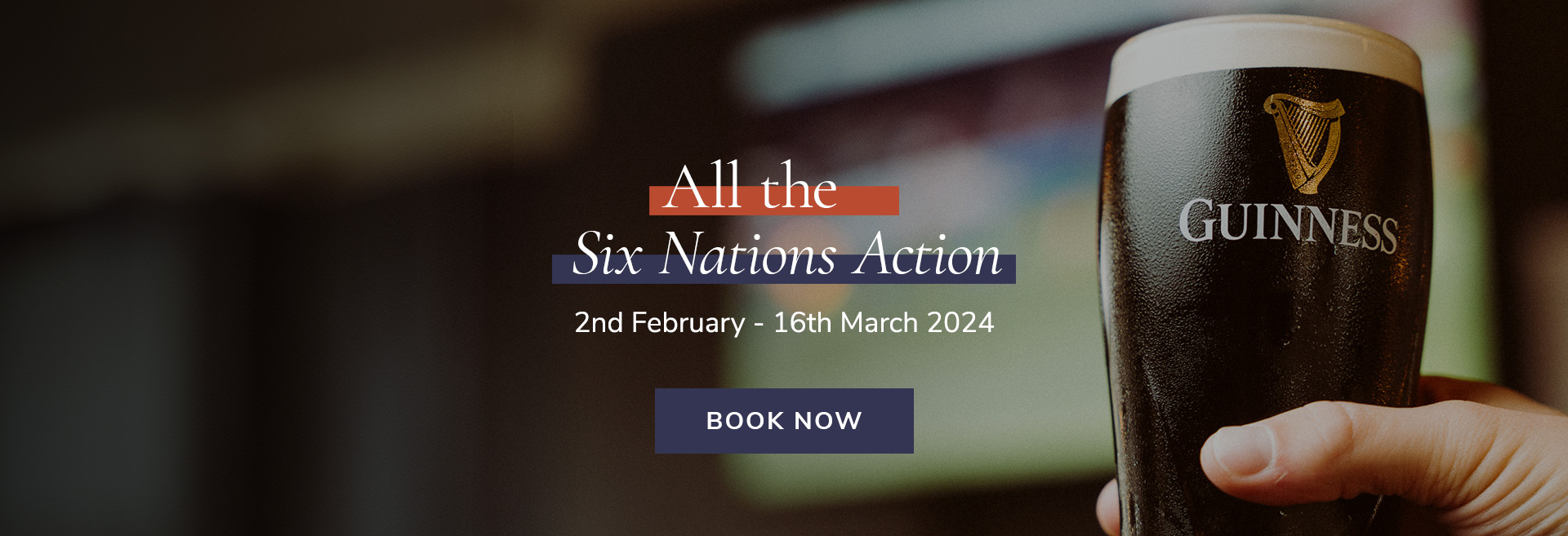 Rugby Six Nations 2024 at The Sun Inn